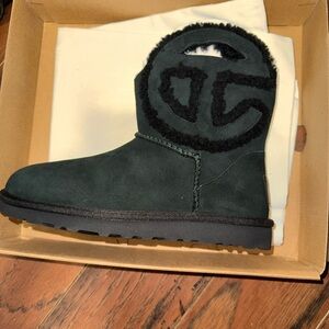 UGG x Telfar Logo Mini Boots